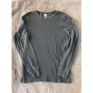 Basketcase Gallery Gray Long Sleeve Thermal Shirt
